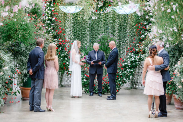 Alaska Destination Wedding: Whitney & Mark in Juneau at the Glacier Gardens