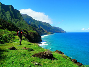 Hiking The Na Pali Coast on Kauai, HI