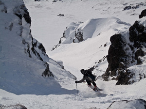 Skiing the Chugach Peaks (and a job interview)