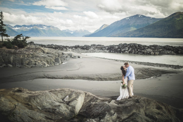 Alaska Destination Wedding: Ngaire & Glenn at the Rainforest and Oceanside