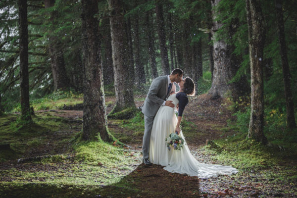 Alaska Destination Wedding: Jill & Ahmad in at the Glacier and Around Juneau