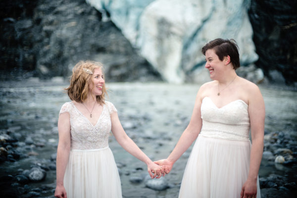 Alaska Destination Wedding: Rebecca & Tiffani in Juneau