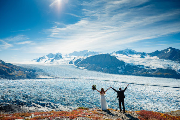 Alaska Destination Wedding: Meghan & Ben - Glacier Wedding