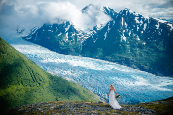 Alaska Destination Wedding: Deidra & Robert at Spencer Glacier
