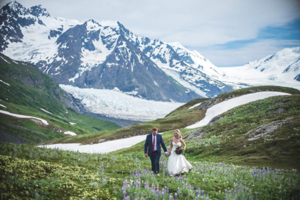 Alaska Destination Wedding: Emi & Josh in Girdwood and Remote