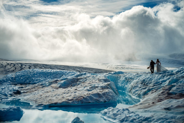 Alaska Destination Wedding: Atoya & James - Glacier Wedding