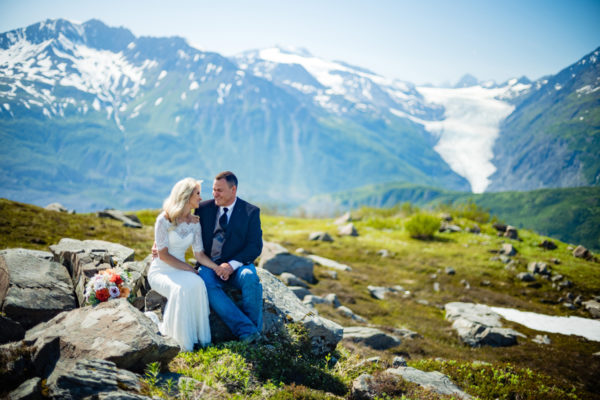 Alaska Destination Wedding: Sabrina & Lesley - Girdwood & Glacier Wedding