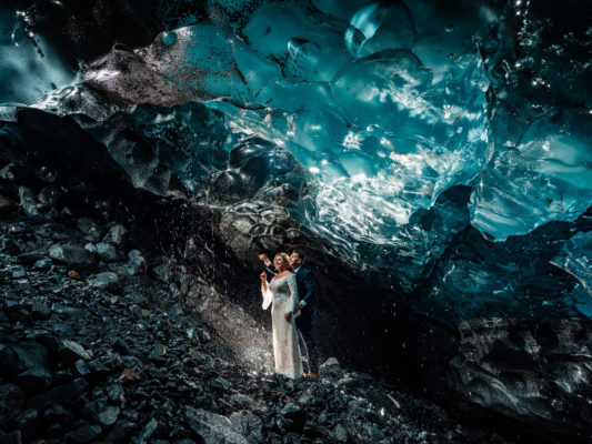 Alaska Destination Wedding: Jeniece & Brad - Glacier Wedding