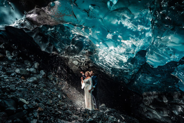 Alaska Destination Wedding: Jeniece & Brad - Glacier Wedding