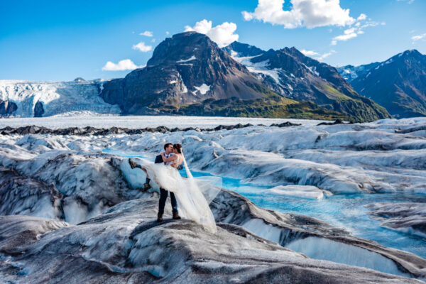 Alaska Glacier Wedding