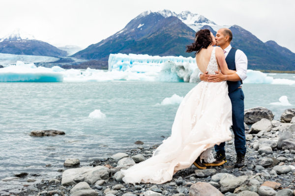Alaska Destination Wedding: Roberta & Matthew - A Glacier Wedding