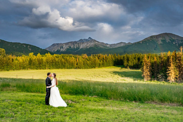 Alaska Destination Wedding: Rianne & Justin at Sunderland Ranch in Palmer, Alaska
