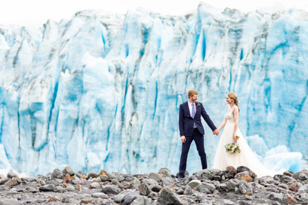 Alaska Destination Wedding: Taylor & Stephen - A Girdwood Helicopter Elopement